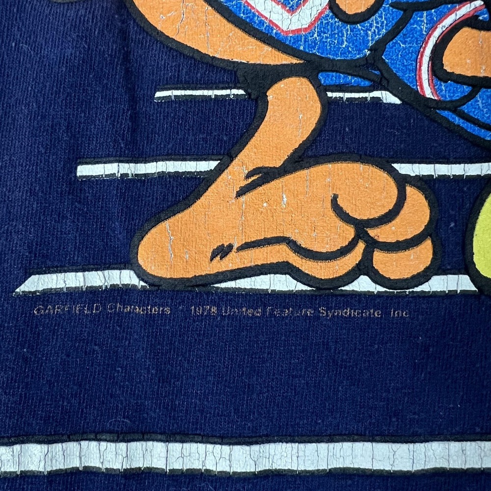 Vintage New York Giants Shirt Mens Large Blue NFL Football GARMENTGRAPHICS 90s - Picture 4 of 9